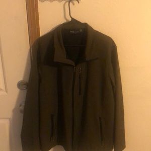 Dark Green Swiss tech jacket